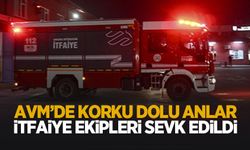 AVM'de panik anları