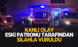 Eski çalışanını vurdu