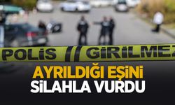 Eski eş dehşeti; Ayrıldığı eşini silahla vurdu