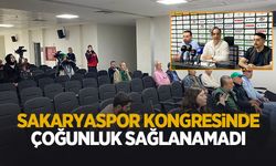 Kongrede çoğunluk sağlanamadı!