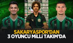 Sakaryaspor'dan 3 oyuncu Ümit Milli Takım'da