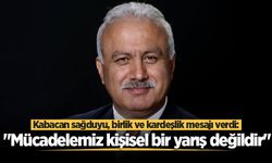 SESOB Başkan Adayı Kabacan sağduyu, birlik ve kardeşlik mesajı verdi: "Mücadelemiz kişisel bir yarış değildir"