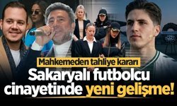 Sakaryalı futbolcu cinayetinde yeni gelişme! Mahkemeden tahliye kararı