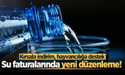 Sakarya'da su faturalarında yeni düzenleme! Kırsala indirim, hayvancılığa destek