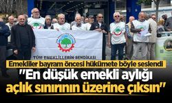 Sakarya'da emekliler bayram öncesi hükümete böyle seslendi: "En düşük emekli aylığı açlık sınırının üzerine çıksın"