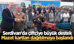 Serdivan'da çiftçiye büyük destek: Mazot kartları dağıtılmaya başlandı