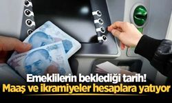 Emeklilerin beklediği tarih! Maaş ve ikramiyeler hesaplara yatıyor
