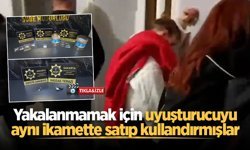 Yakalanmamak için uyuşturucuyu aynı ikamette satıp kullandırmışlar: 17 gözaltı