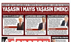 Yaşasın 1 Mayıs yaşasın emekçi