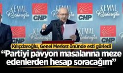 Kılıçdaroğlu, Genel Merkez önünde esti gürledi: "Partiyi pavyon masalarına meze edenlerden hesap soracağım"