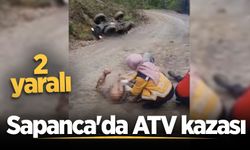 Sapanca'da ATV kazası: 2 yaralı