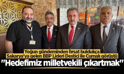 BBP lideri Destici Cumalı ile görüştü: "Hedefimiz milletvekili çıkartmak"