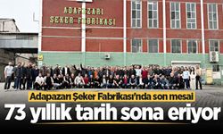 Adapazarı Şeker Fabrikası'nda son mesai: 73 yıllık tarih sona eriyor