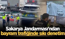 Sakarya Jandarması'ndan bayram trafiğinde sıkı denetim: Sivil personel otobüslere yolcu gibi bindi