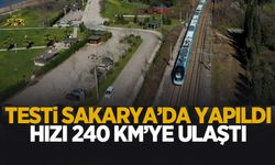 Milli Elektrikli Hızlı Tren saatte 240 kilometre hıza çıktı
