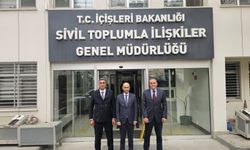 Gençlik projeleri için Ankara’da temaslar