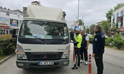 Hendek’te toptancı araçlarına sıkı denetim