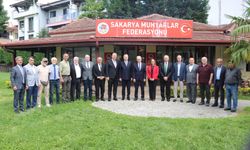 Muhtarlar bayramlaşma programında buluştu