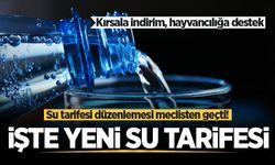 Sakarya'da su tarifesi düzenlemesi meclisten geçti! Kırsala indirim, hayvancılığa destek