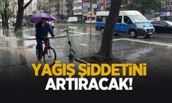 Yağış etkisini artıracak; Kuvvetli yağış uyarısı