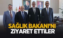Sakarya heyetinden Sağlık Bakanı Memişoğlu'na ziyaret