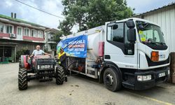 Mazot desteği Yukarıdereköy ve Aşağıdereköy’de devam etti