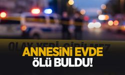 Annesini ölü buldu