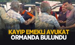 Kaybolan emekli avukattan iyi haber