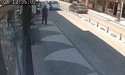 Kaza anı kamerada