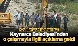 Köylüler tepki göstermişti! Kaynarca Belediyesi'nden o çalışmayla ilgili açıklama geldi