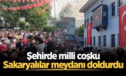 Sakarya'da Milli Takıma destek coşkusu