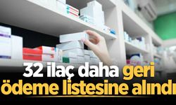 32 ilaç daha geri ödeme listesine alındı
