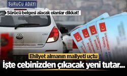Ehliyet ücretleri cep yakıyor! Sürücü olmanın maliyeti katlandı