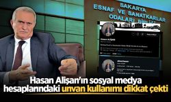 Hasan Alişan'ın sosyal medya hesaplarındaki unvan kullanımı dikkat çekti