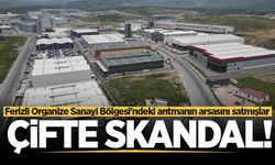 Ferizli Organize Sanayi Bölgesi'ndeki arıtmanın arsasını satmışlar!