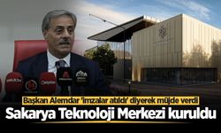 Başkan Alemdar 'imzalar atıldı' diyerek müjde verdi: Sakarya Teknoloji Merkezi kuruldu