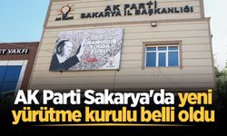 AK Parti Sakarya'da yeni yürütme kurulu belli oldu
