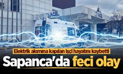 Sapanca'da feci olay: Elektrik akımına kapılan işçi hayatını kaybetti
