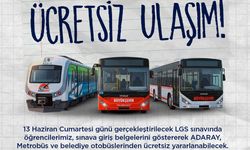 Büyükşehir'den LGS'ye girecek öğrencilere ücretsiz ulaşım desteği