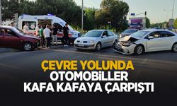 Çevre yolunda kafa kafaya çarpıştı