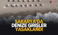 Sakarya'da denize girişler yasaklandı