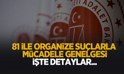 Adalet Bakanlığı'ndan 81 İle Organize Suçlarla Mücadele genelgesi