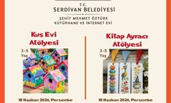 Şehit Mehmet Öztürk Kütüphanesi çocuklara özel atölyeler