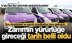 Sakarya'da ilçe otobüsleri ve servis ücretlerine zam gelmişti... Zammın yürürlüğe gireceği tarih belli oldu