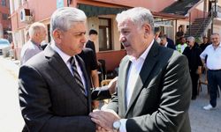 Vali Doğan ve Başkan Alemdar’dan Dişli ailesine başsağlığı ziyareti