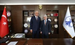 Vali Doğan'dan SESOB Başkanı Kabacan'a iade-i ziyaret