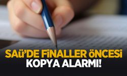 SAÜ'de finaller öncesi kopya önlemi; İşte alınan tedbirler
