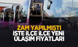 Sakarya'da halk otobüslerine zam yapılmıştı; İşte ilçe ilçe yeni ulaşım ücretleri
