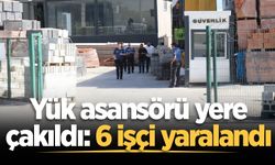 Adapazarı'nda yük asansörü yere çakıldı: 6 işçi yaralandı