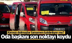 Sakarya'da kırmızı dolmuşlar tamamen kaldırılıyor mu? Oda başkanı son noktayı koydu